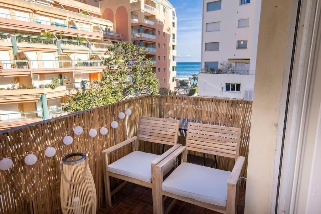 06B - Beautiful 2 Rooms With Terrace Sea View Roquebrune-Cap-Martin Exteriör bild